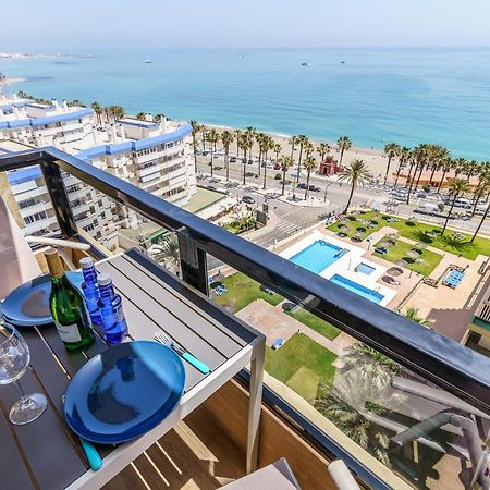 Amazing Views Beachfront Apartment With Swimming Pool Benalmádena Eksteriør bilde