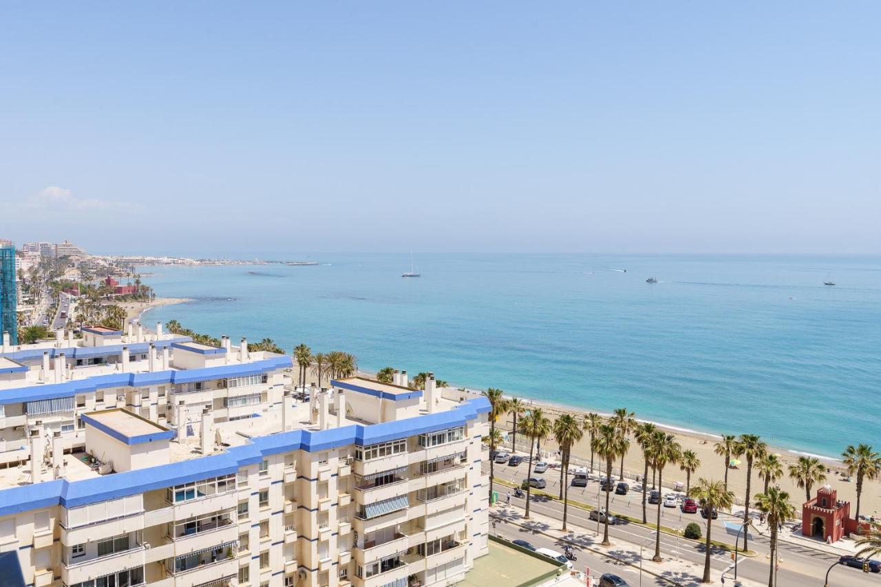 Amazing Views Beachfront Apartment With Swimming Pool Benalmádena Eksteriør bilde