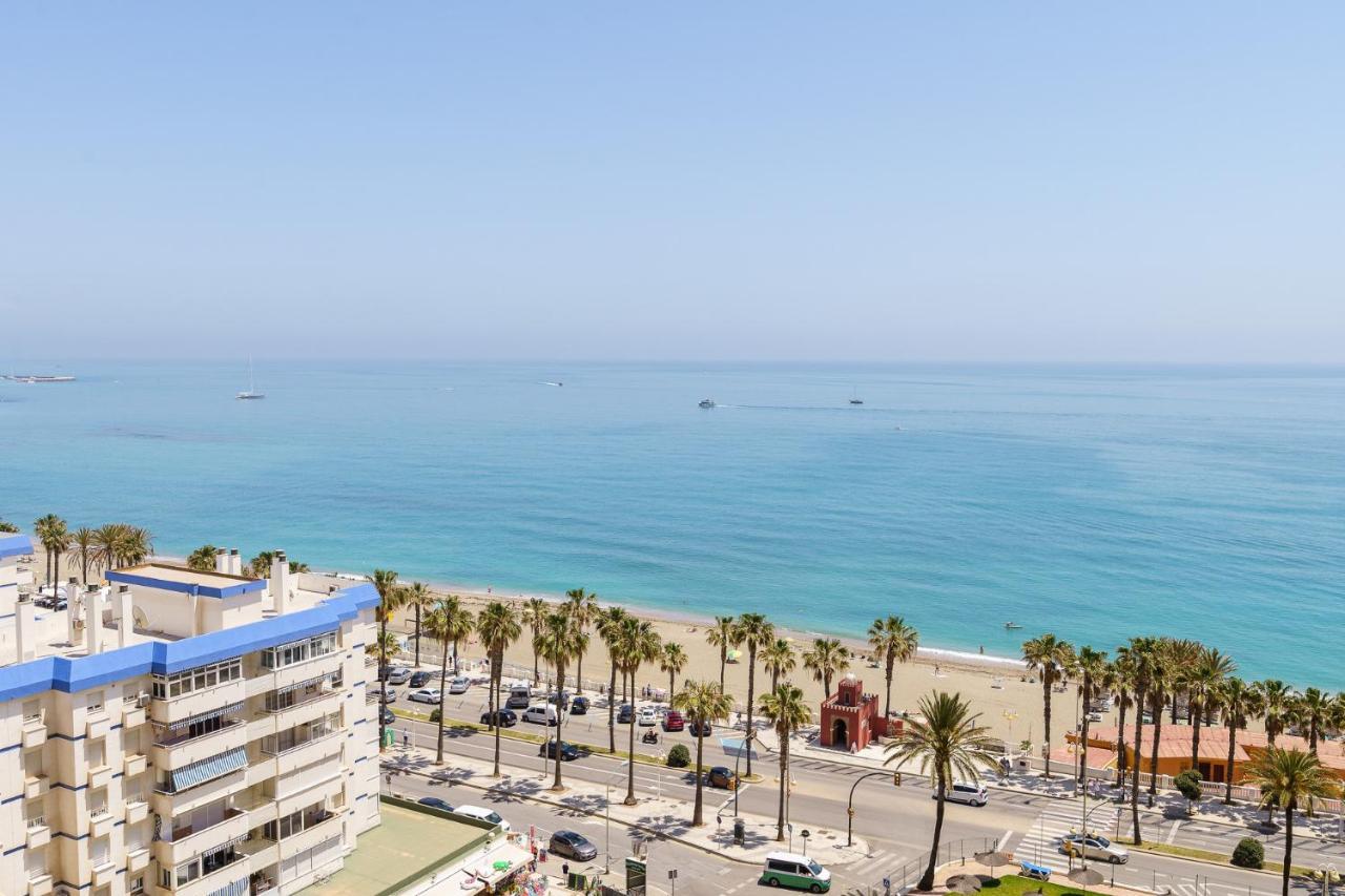 Amazing Views Beachfront Apartment With Swimming Pool Benalmádena Eksteriør bilde